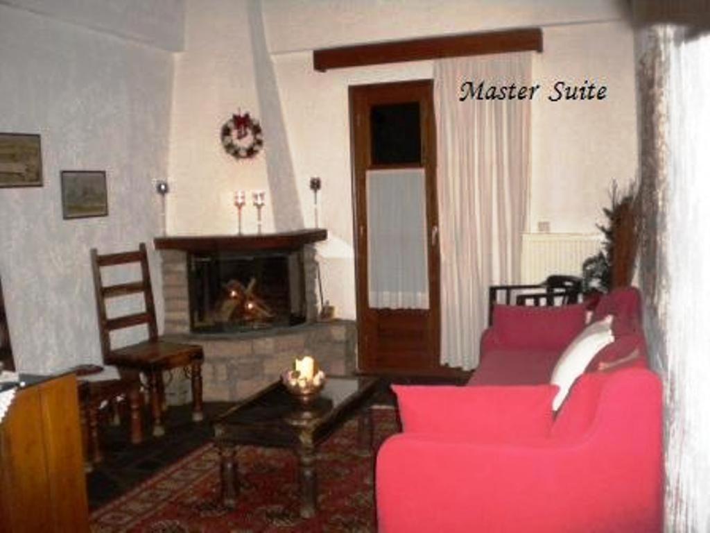 Agrampeli Apartman Mega Chorio Szoba fotó