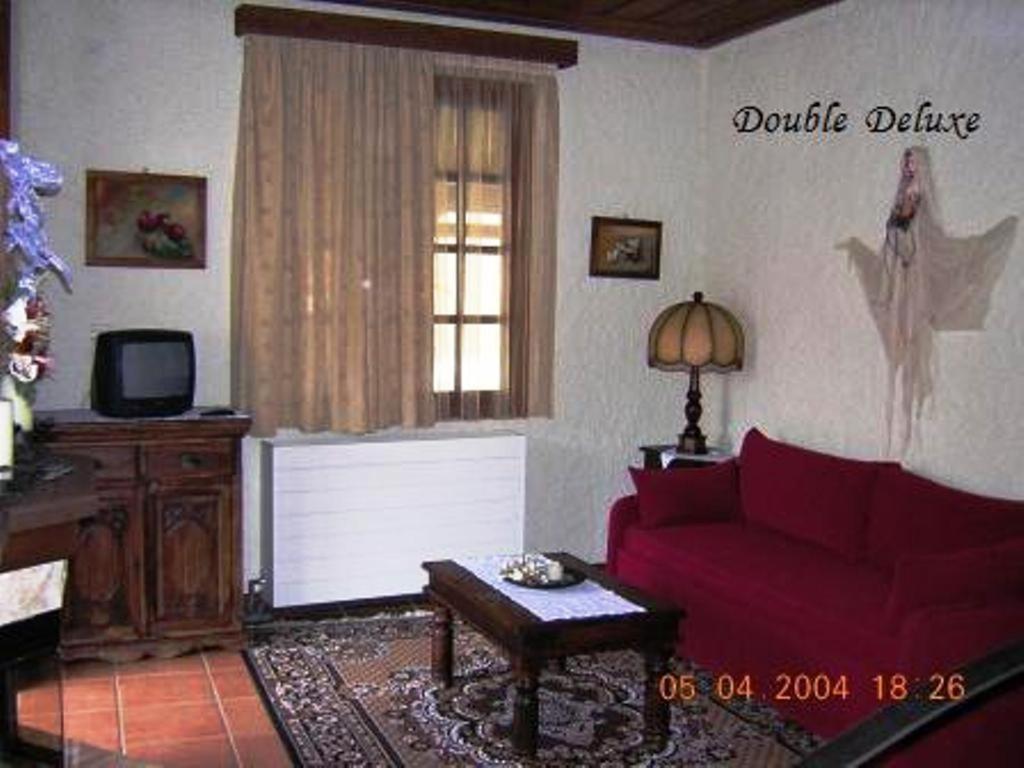 Agrampeli Apartman Mega Chorio Szoba fotó