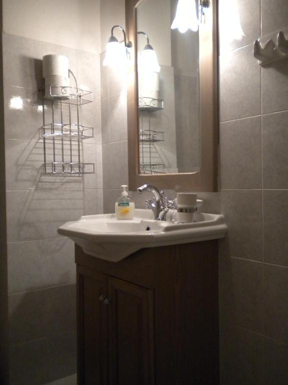 Agrampeli Apartman Mega Chorio Szoba fotó